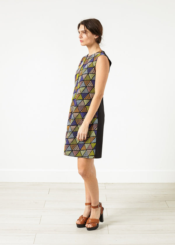 Triangle Sleeveless Dress in Multi - mageplaza100.myshopify.com - Ter et Bantine - [variant_title]