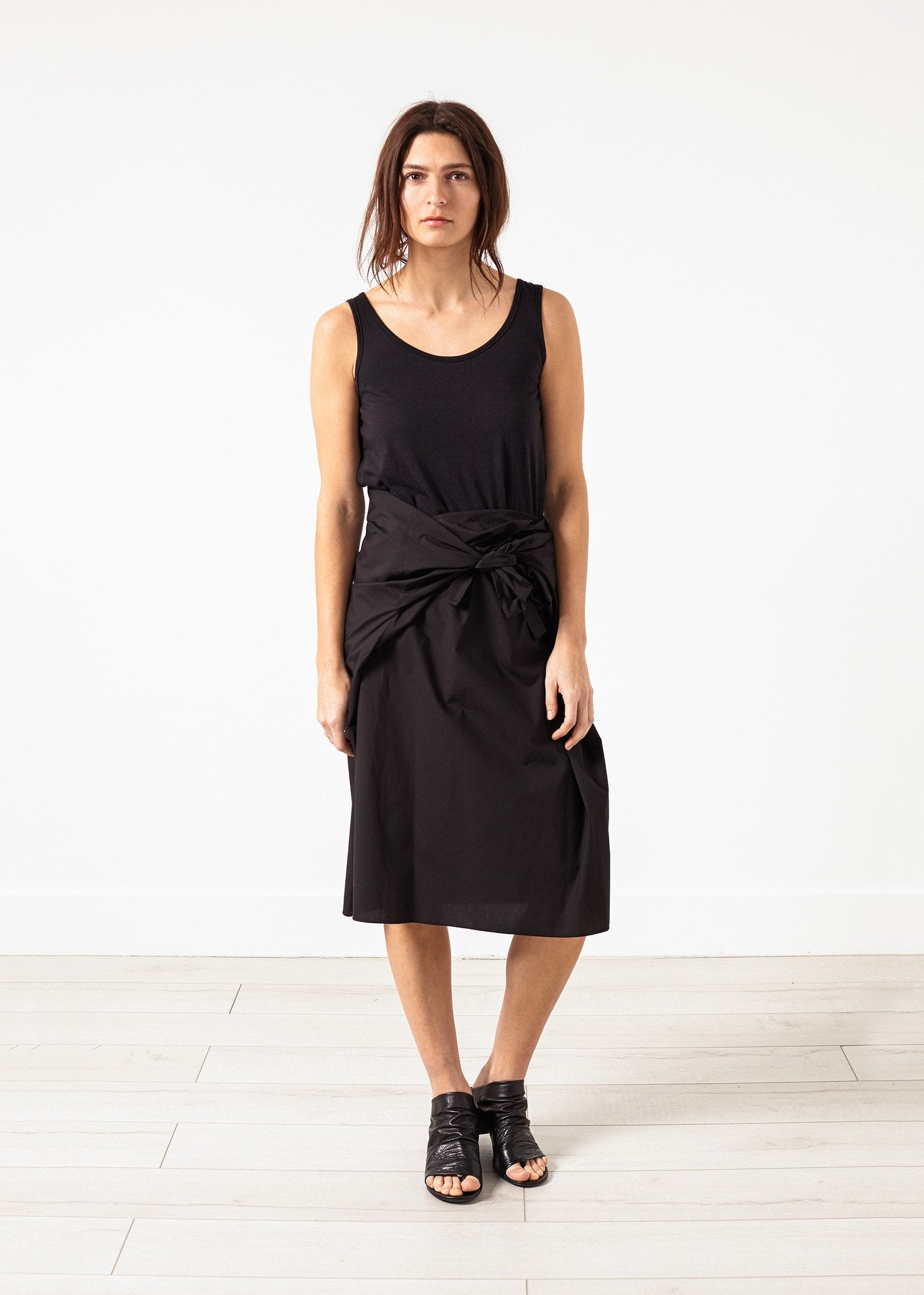 Bow Skirt in Black - mageplaza100.myshopify.com - Ter et Bantine - [variant_title]