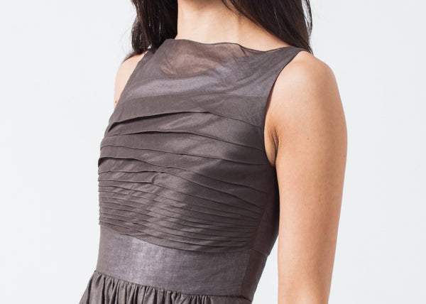 Voile Dress in Grey Pearl - mageplaza100.myshopify.com - Amelia Toro - [variant_title]