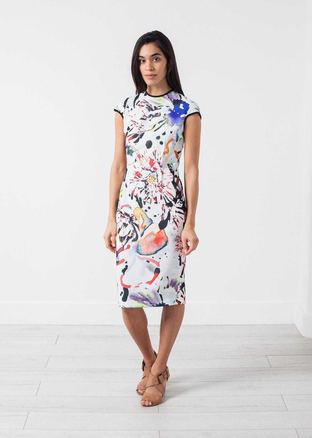 Dream Dress in Painted Floral - mageplaza100.myshopify.com - Amelia Toro - [variant_title]
