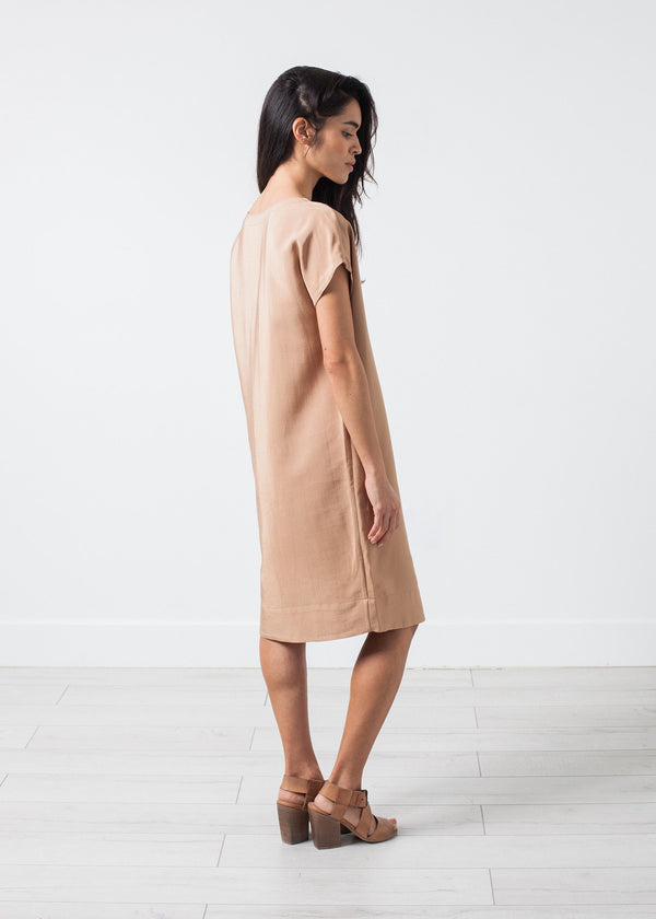 Philomene Dress in Camel - mageplaza100.myshopify.com - By Malene Birger - [variant_title]