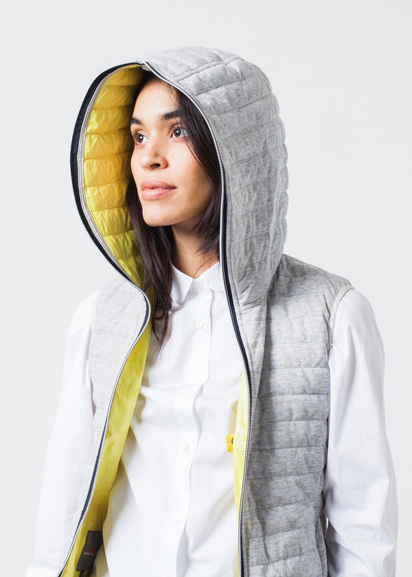 Primula Vest in Light Grey - mageplaza100.myshopify.com - Duvetica - [variant_title]