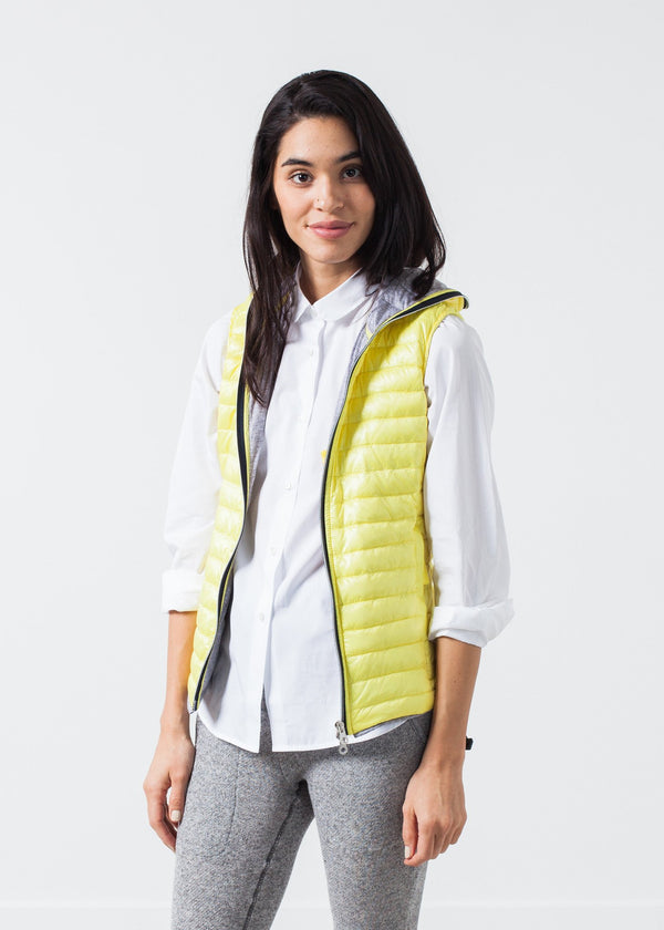 Primula Vest in Yellow - mageplaza100.myshopify.com - Duvetica - [variant_title]