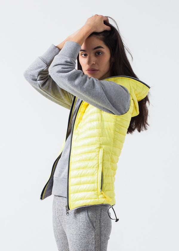 Primula Vest in Yellow - mageplaza100.myshopify.com - Duvetica - [variant_title]