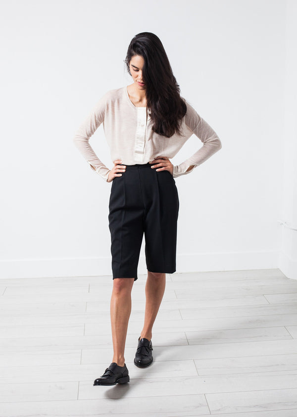 Woven Shorts in Black - mageplaza100.myshopify.com - Amelia Toro - [variant_title]