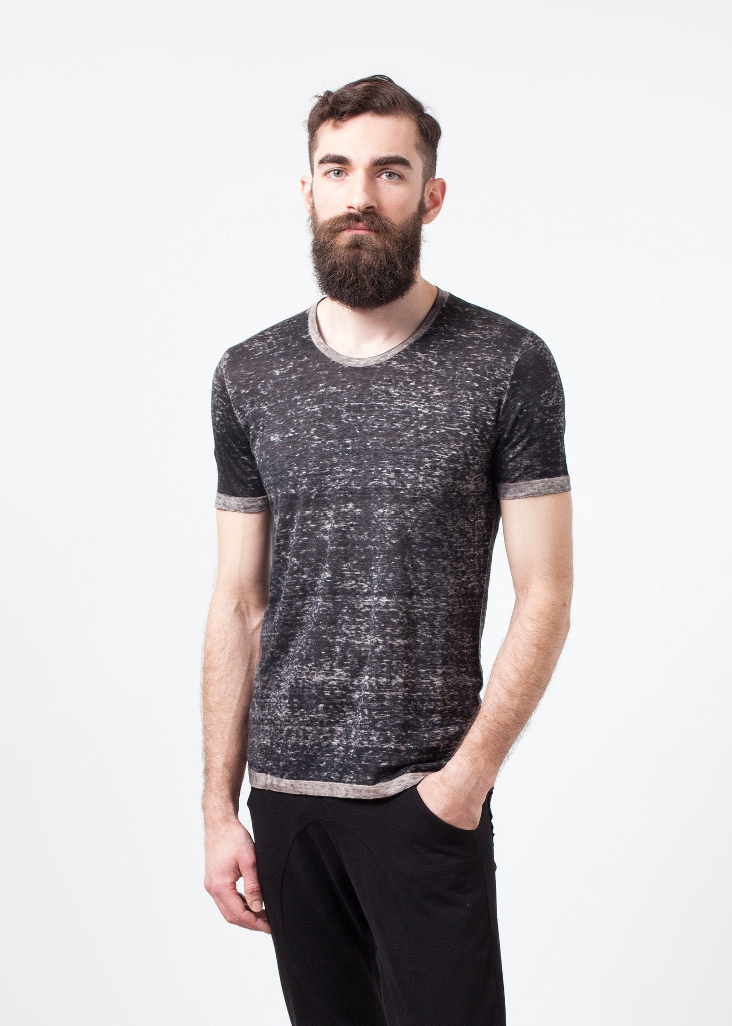 Linen T-shirt in Rope - mageplaza100.myshopify.com - Avant Toi - [variant_title]