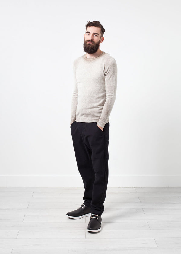 Mottled Cashmere Crewneck - mageplaza100.myshopify.com - Avant Toi - [variant_title]