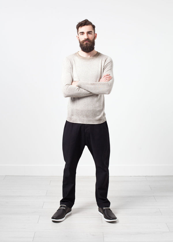 Mottled Cashmere Crewneck - mageplaza100.myshopify.com - Avant Toi - [variant_title]