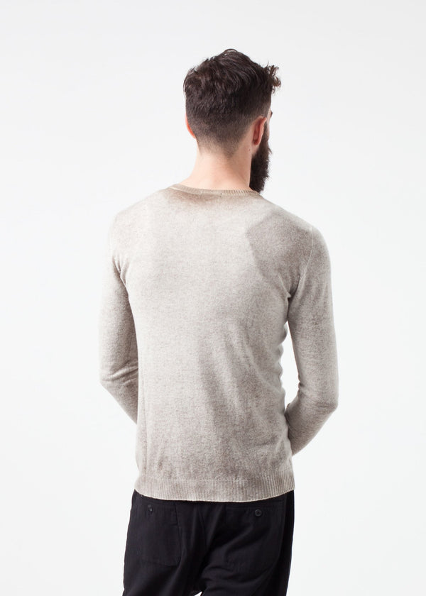 Mottled Cashmere Crewneck - mageplaza100.myshopify.com - Avant Toi - [variant_title]