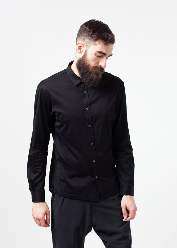 Scotland Button-Up in Black - mageplaza100.myshopify.com - Mauro Grifoni - [variant_title]