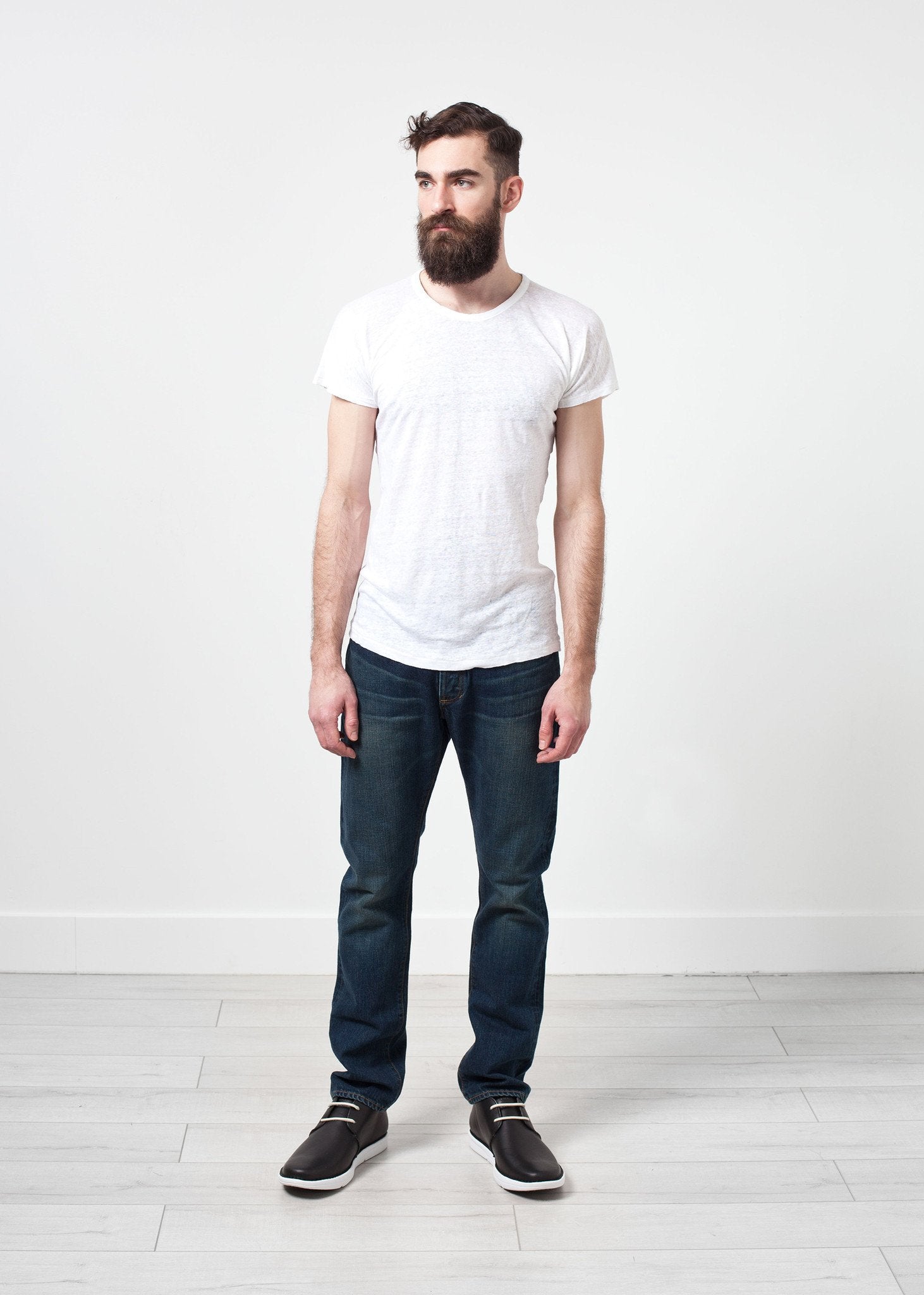 Comfort Tee in White Linen - mageplaza100.myshopify.com - Homecore - [variant_title]