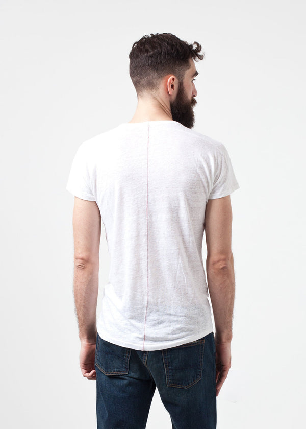 Comfort Tee in White Linen - mageplaza100.myshopify.com - Homecore - [variant_title]