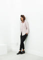 Pointed Collar Blouse in Rose - mageplaza100.myshopify.com - Hovman - [variant_title]
