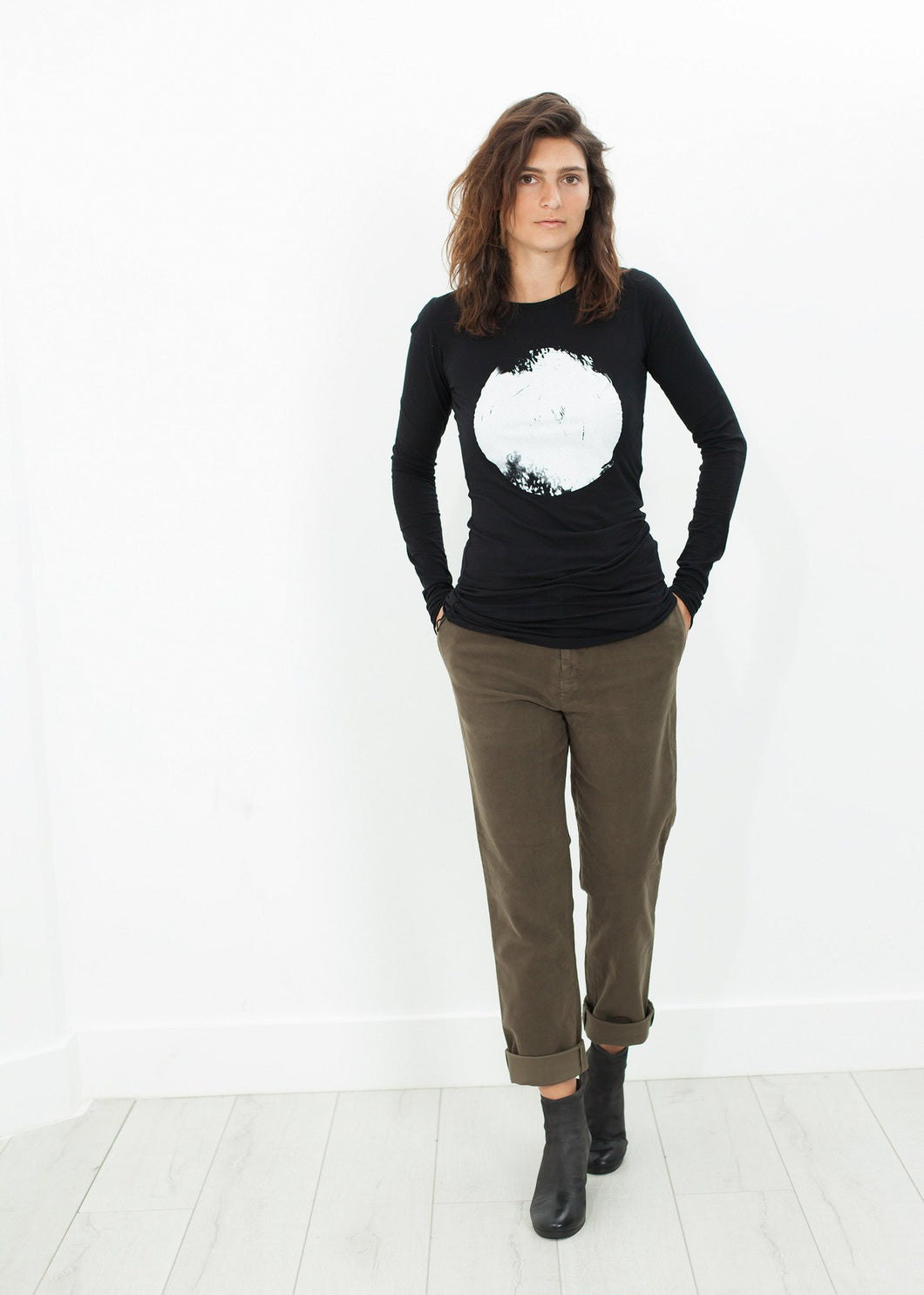 Sueded Cotton Pant in Khaki - mageplaza100.myshopify.com - NICO - [variant_title]