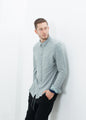 Kasuri Jersey Button-Up in Blue Grey - mageplaza100.myshopify.com - V:Room - [variant_title]
