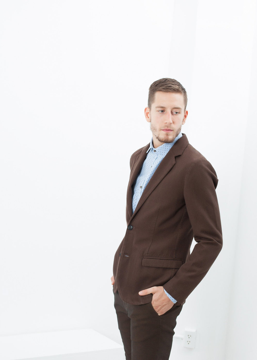 Sport Jacket in Brown - mageplaza100.myshopify.com - Pence - [variant_title]