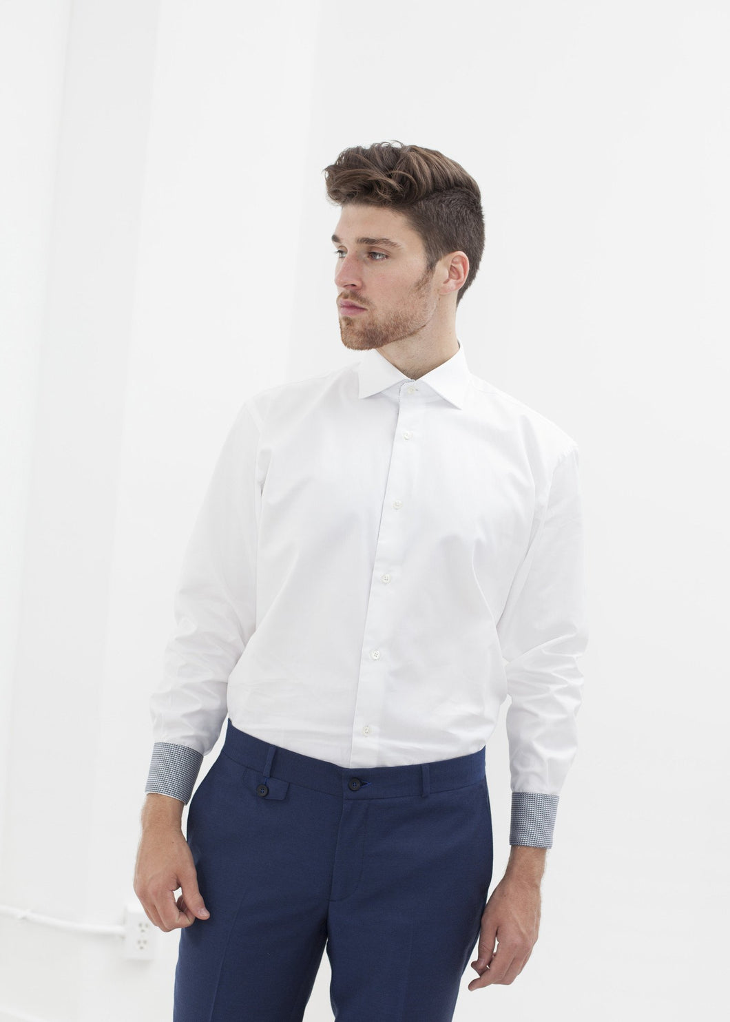 Dartmouth Shirt in White - mageplaza100.myshopify.com - Circle of Gentlemen - [variant_title]