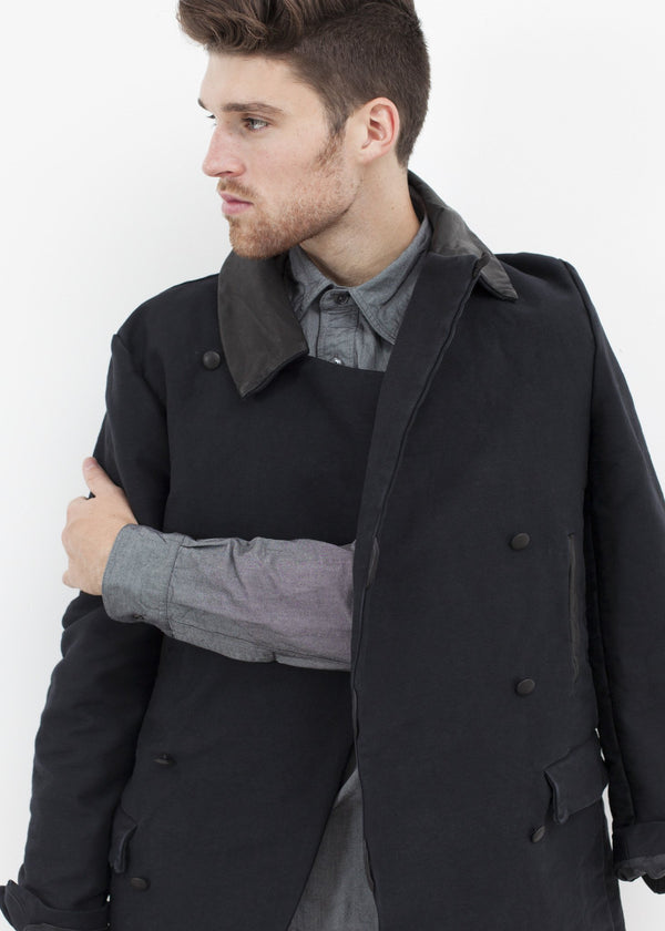 Taban Coat in Black - mageplaza100.myshopify.com - Hannes Roether - [variant_title]
