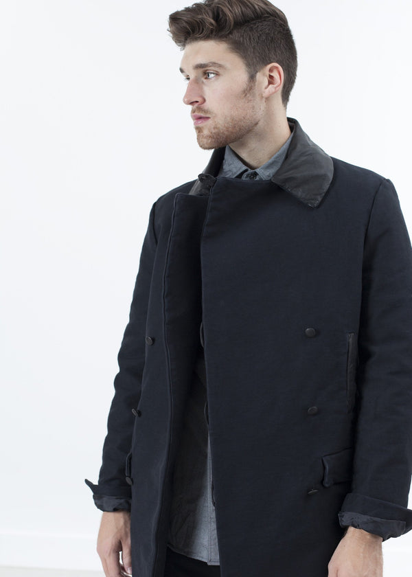 Taban Coat in Black - mageplaza100.myshopify.com - Hannes Roether - [variant_title]