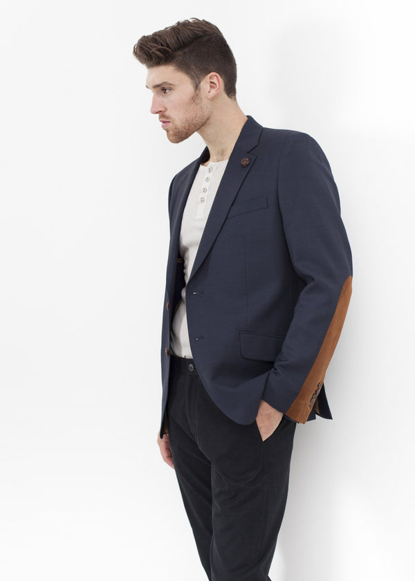 Swift Low Blazer in Navy - mageplaza100.myshopify.com - Circle of Gentlemen - [variant_title]