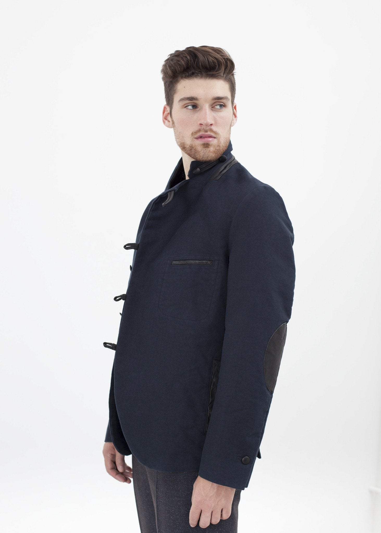 Taurin Jacket in Navy - mageplaza100.myshopify.com - Hannes Roether - [variant_title]