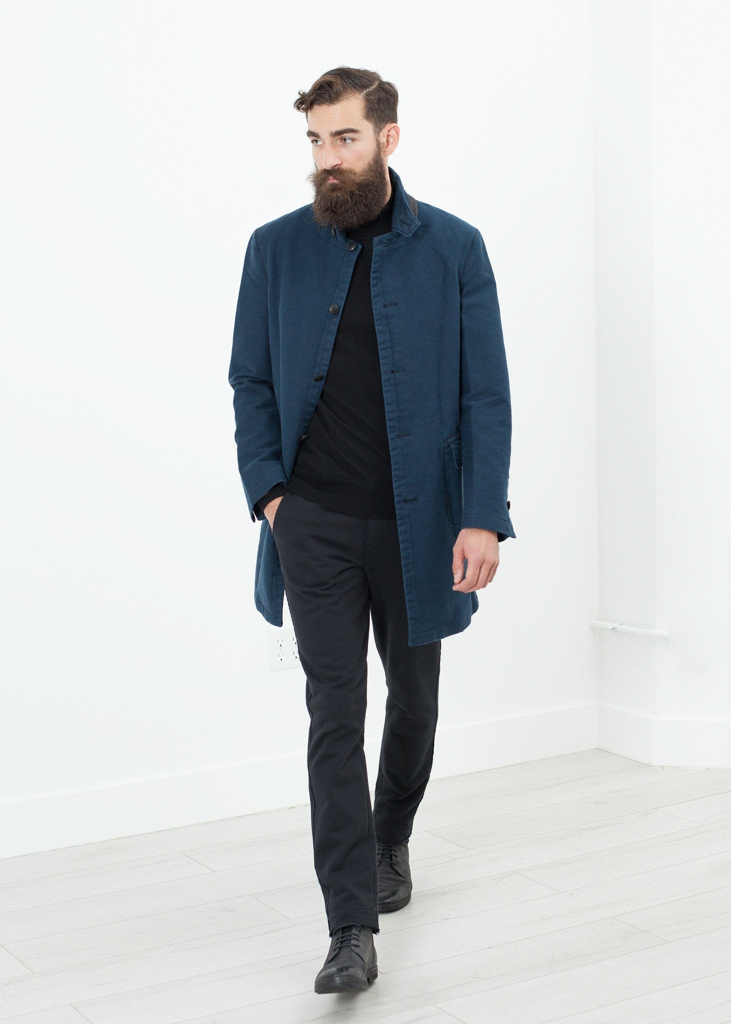 Zig Coat in Evening - mageplaza100.myshopify.com - Hannes Roether - [variant_title]