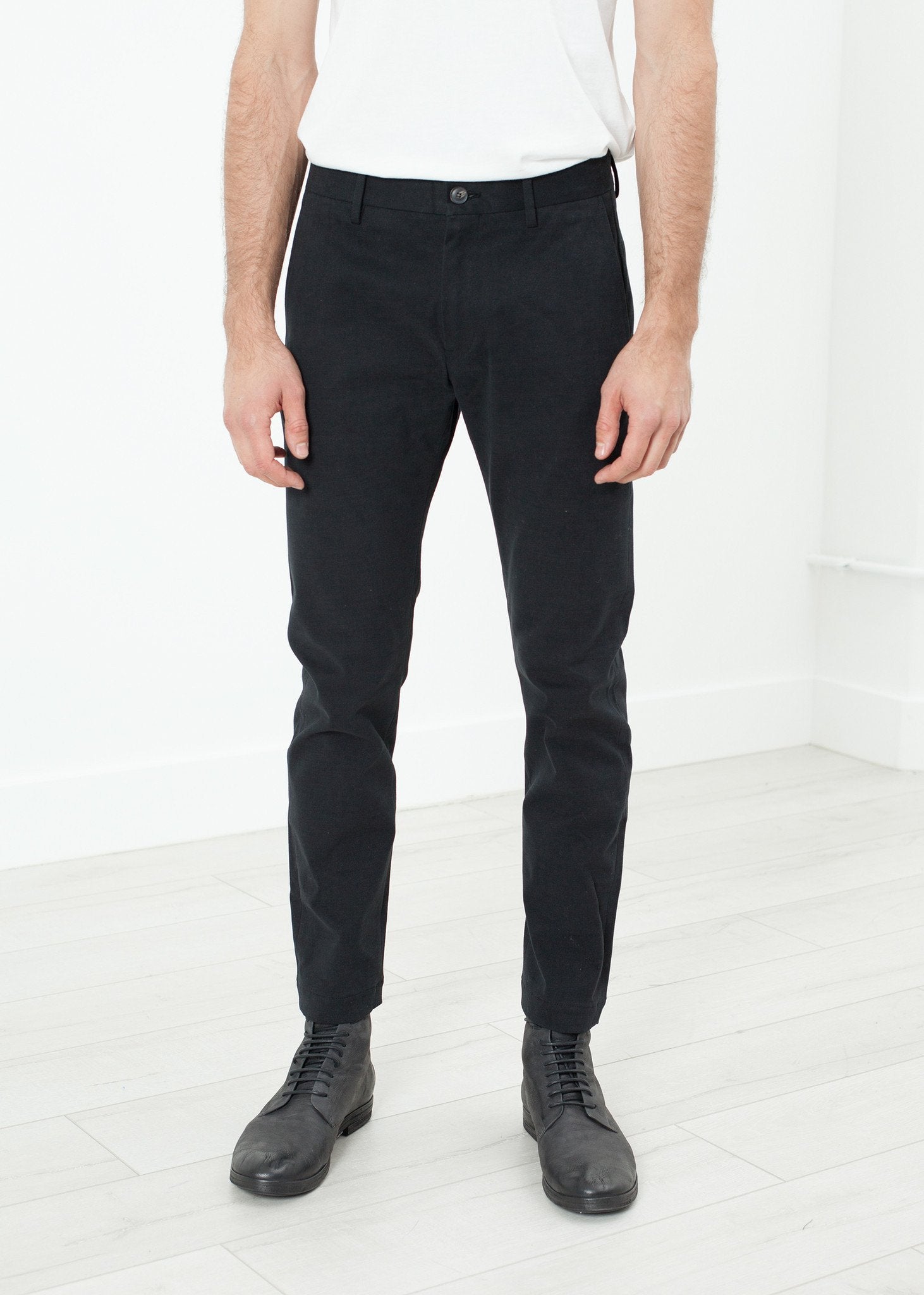 Men's Chino in Black - mageplaza100.myshopify.com - Mauro Grifoni - [variant_title]