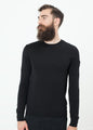 Button Shoulder Pullover in Black - mageplaza100.myshopify.com - Isabel Benenato - [variant_title]