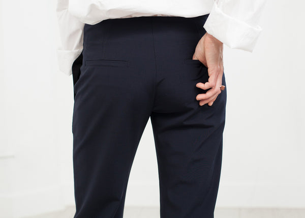 Patch Pocket Pant in Navy - mageplaza100.myshopify.com - Harvey Faircloth - [variant_title]