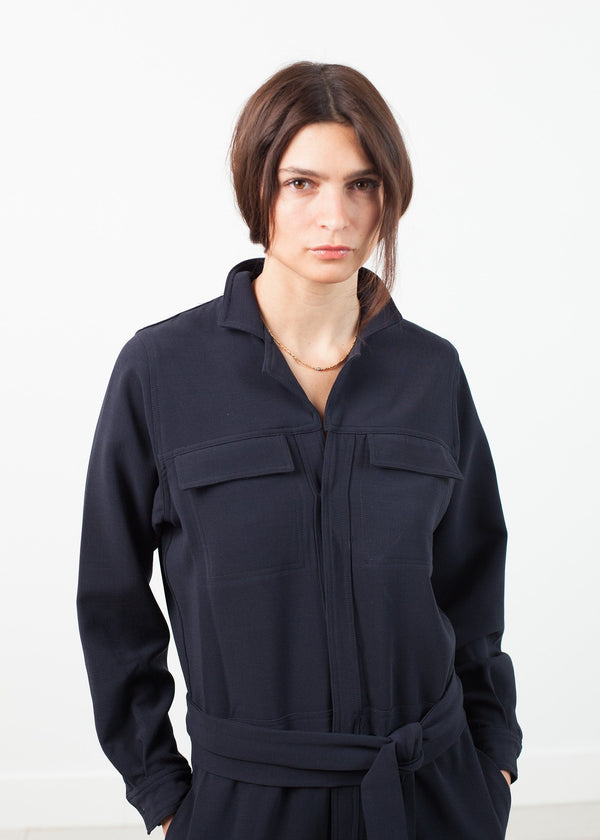 Worker Jumpsuit in Navy - mageplaza100.myshopify.com - Harvey Faircloth - [variant_title]