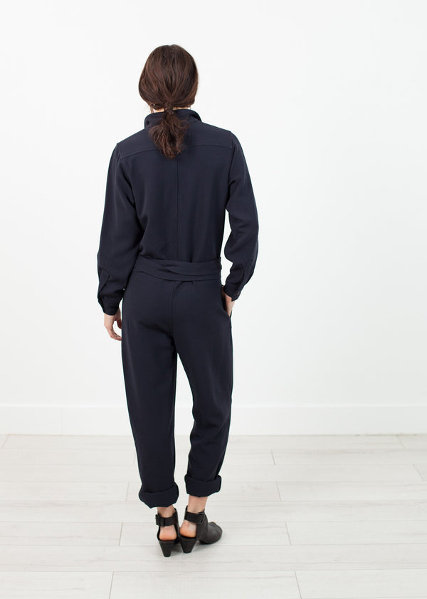 Worker Jumpsuit in Navy - mageplaza100.myshopify.com - Harvey Faircloth - [variant_title]