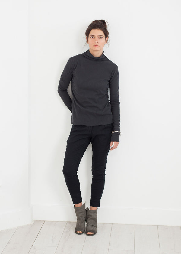 Cotton Long Tee in Ink - mageplaza100.myshopify.com - Pip-Squeak Chapeau - [variant_title]