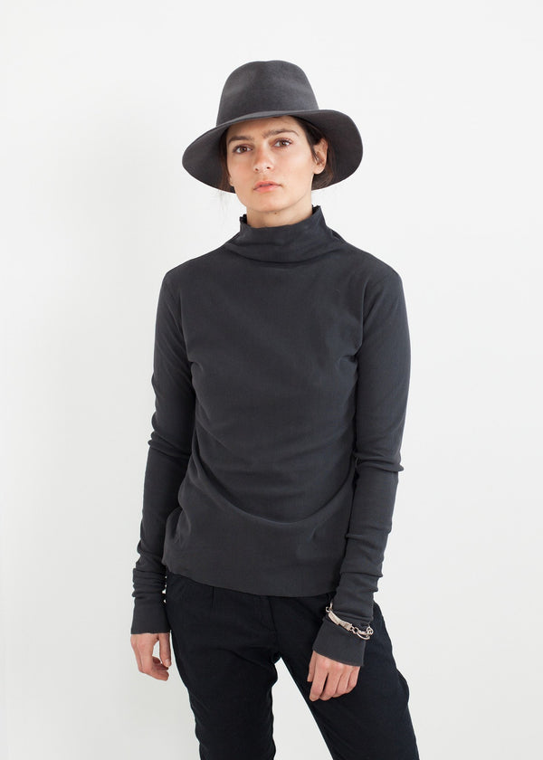 Cotton Long Tee in Ink - mageplaza100.myshopify.com - Pip-Squeak Chapeau - [variant_title]