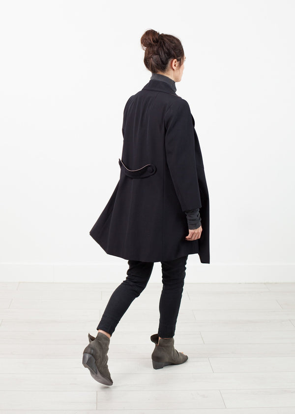 Day Coat in Navy - mageplaza100.myshopify.com - Harvey Faircloth - [variant_title]