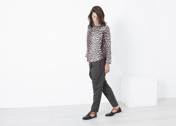 Madame L Blouse in Leopard - mageplaza100.myshopify.com - La Prestic Ouiston - [variant_title]