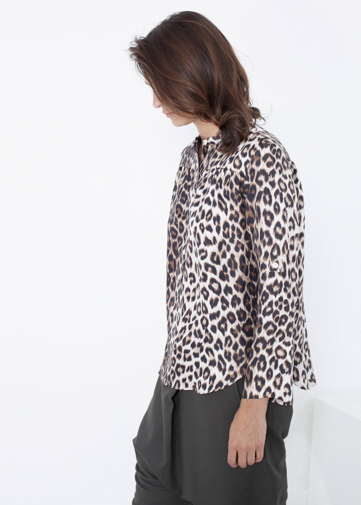 Madame L Blouse in Leopard - mageplaza100.myshopify.com - La Prestic Ouiston - [variant_title]