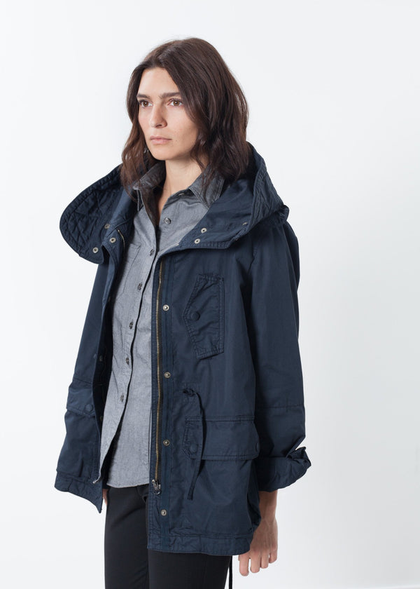 Marquee Coat in Steel - mageplaza100.myshopify.com - Hannes Roether - [variant_title]