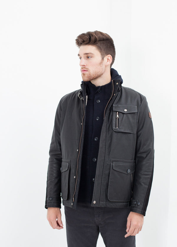 Hubbard Jacket in Navy - mageplaza100.myshopify.com - Esemplare - [variant_title]