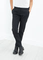 Side Zip Slim Pant in Black - mageplaza100.myshopify.com - Hache - [variant_title]