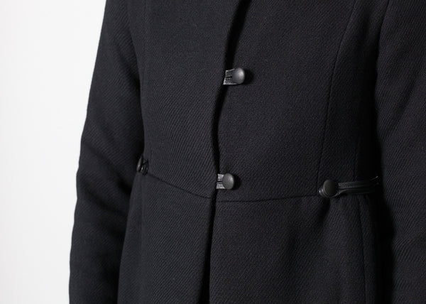 Zoulou Coat in Black - mageplaza100.myshopify.com - Hannes Roether - [variant_title]
