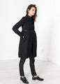 Zoulou Coat in Black - mageplaza100.myshopify.com - Hannes Roether - [variant_title]