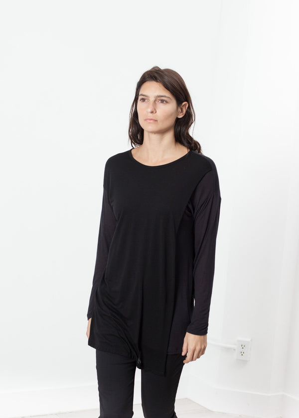 Laurier Tee in Black/Navy - mageplaza100.myshopify.com - Drifter - [variant_title]