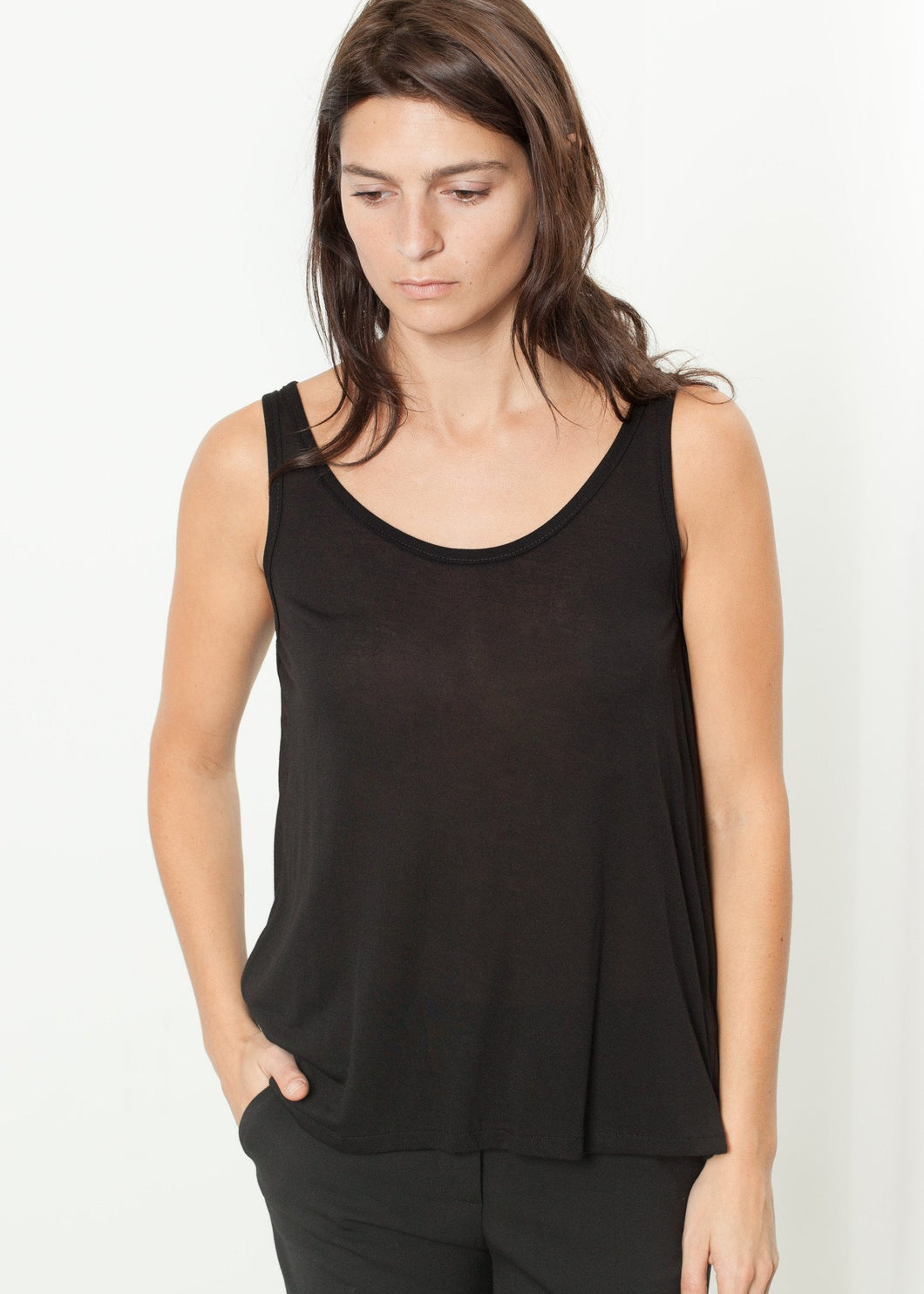 Brandy Tank in Black - mageplaza100.myshopify.com - Drifter - [variant_title]