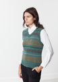Fair Isle Vest in Army - mageplaza100.myshopify.com - Nigel Cabourn - [variant_title]