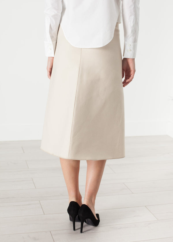 Tulle Pleat Skirt in Cream - mageplaza100.myshopify.com - Ter et Bantine - [variant_title]