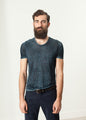 Melange T-Shirt in Navy/Black - mageplaza100.myshopify.com - Avant Toi - [variant_title]