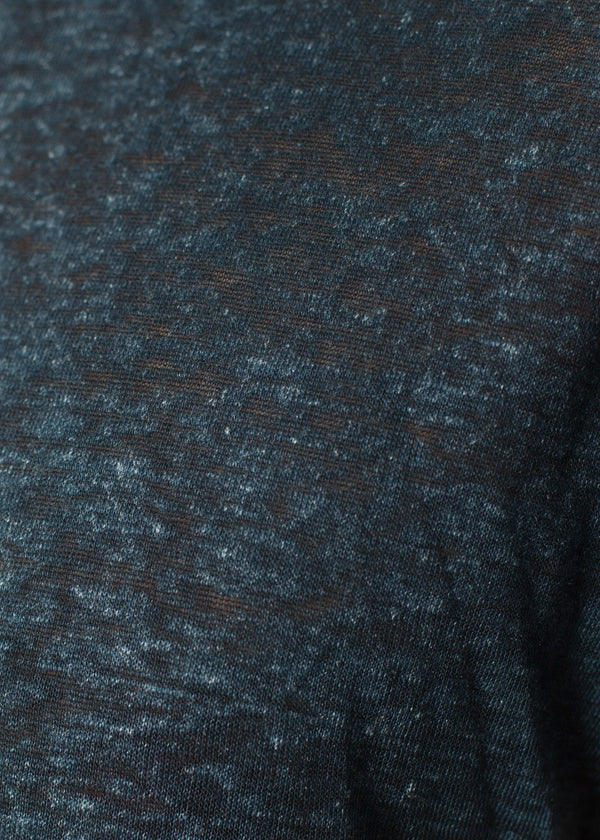 Melange T-Shirt in Navy/Black - mageplaza100.myshopify.com - Avant Toi - [variant_title]