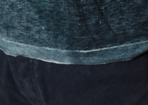 Melange T-Shirt in Navy/Black - mageplaza100.myshopify.com - Avant Toi - [variant_title]