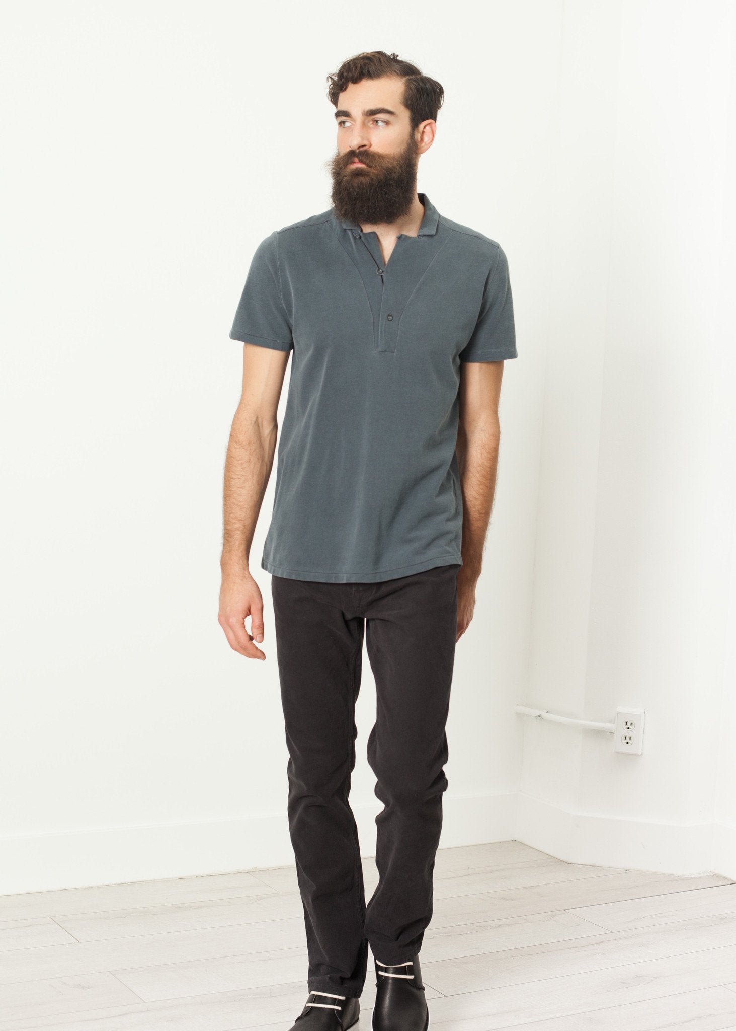 Lio Shirt in Grey - mageplaza100.myshopify.com - Hannes Roether - [variant_title]