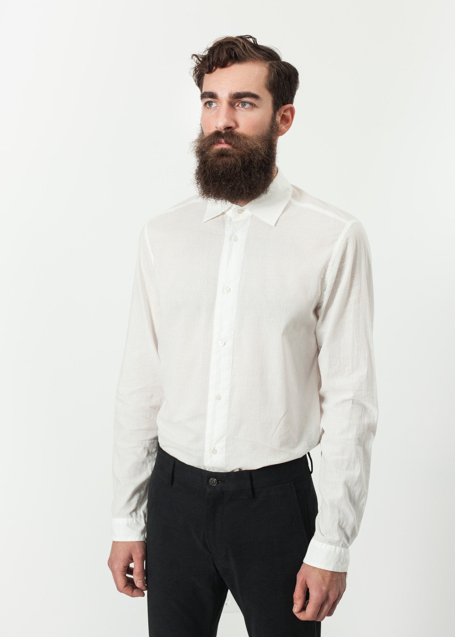 Hempel Shirt in White - mageplaza100.myshopify.com - Hannes Roether - [variant_title]
